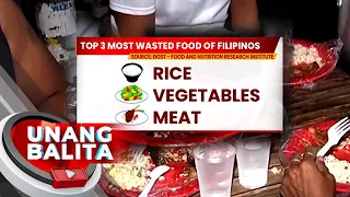 Kanin, gulay, at karne, tatlong pinaka-nasasayang ng pagkain ayon sa DOST-FNRI | UB