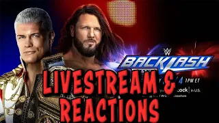 BACKLASH 2024 (LIVESTREAM AND REACTIONS)