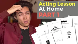 Memorization How To Practice Acting From Home Part 1 | Start Acting