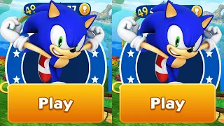 Sonic Dash - Sonic Unlocked and Fully Upgraded vs All Bosses Zazz Eggman - All Characters Unlocked