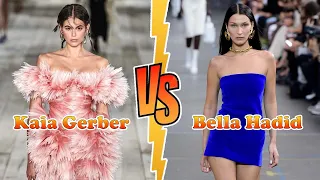 Kaia Gerber (Cindy Crawford's Daughter) VS Bella Hadid Transformation ★ From Baby To 2022