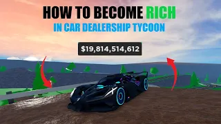 GET RICH FAST In Car Dealership Tycoon | 3 Simple Tips And Tricks