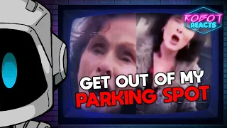 Old Karen Has A Freakout Over A Parking Spot