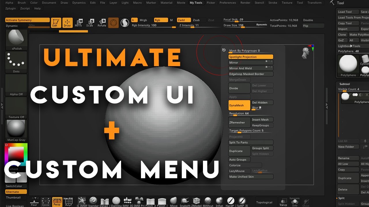 Zbrush custom shortcuts best zbrush plugins 2020