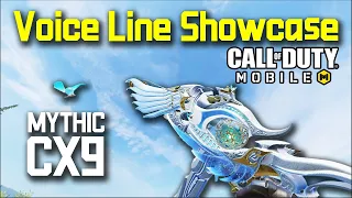 *New* MYTHIC CX9 50+ Voice Lines Showcase