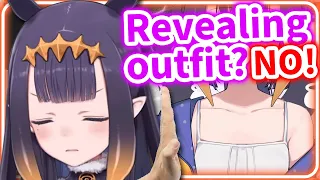 Why Ina doesn't like REVEALING OUTFIT 【Ninomae Ina'nis / HololiveEN】