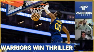 Jonathan Kuminga's Solid Play & Jordan Poole Gamewinner Lead Golden State Warriors in Thrilling Game