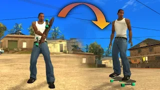 Восстановленный скейтборд  Restored skateboard - GTA San Andreas