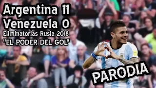 Argentina 11 Venezuela 0 - Eliminatorias Rusia 2018