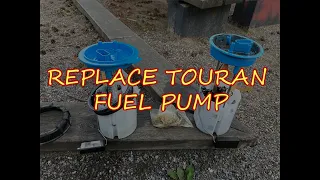 HOW TO: Replace Touran Fuel Pump
