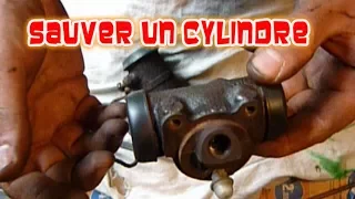 Rénover un cylindre de frein, exemple sur 404 Peugeot 1961