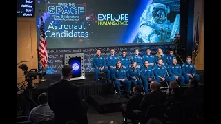 NASA Administrator Talks Training, Future Missions with Newest Astronaut Class
