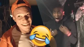 Famous Football Players Funny Halloween Pranks ● Mbappé, Thiago Silva, Rabiot, Areola, Nkunku, Weah