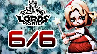 Lords mobile - f2p пачки. Соревнование. Тёмное бедствие. Заводная кукла (Астри) - 6 стадия (6/6)