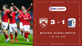 Highlights | Morecambe 3 Barrow AFC 1