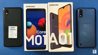 Samsung Galaxy M01 Core vs Samsung Galaxy A01