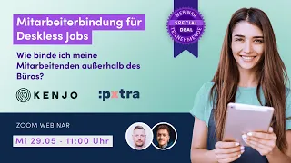 Webinar: “Mitarbeiterbindung für Deskless Jobs – Neue Strategien und Perspektiven”