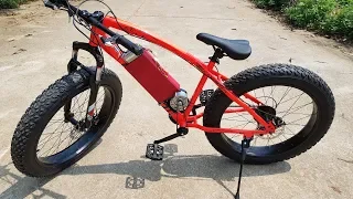 DIY Electric Bike - Power assisted bike at home