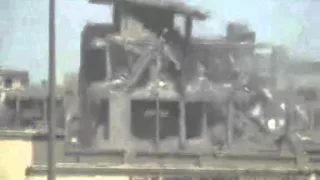 Iraq Raw Combat Footage Rooftop Firefight & Airstrike Ramadi