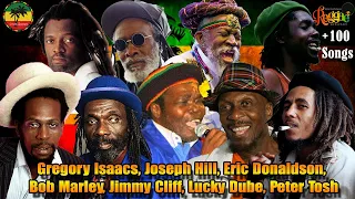 Gregory Isaacs,Joseph Hill,Eric Donaldson,Bob Marley,Jimmy Cliff,Lucky Dube,Peter Tosh: Full Albums