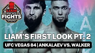 UFC Vegas 84: Ankalaev vs. Walker | First Look Pt. 2 (Prelims)