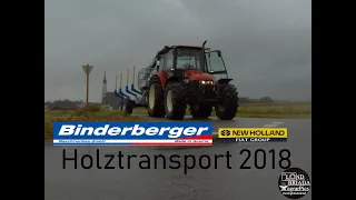 Holztransport | New Holland | Binderberger | Londbriada | Full HD