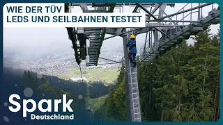 TÜV-Experten im Einsatz | Prüfung einer Seilbahn | Spark Deutschland