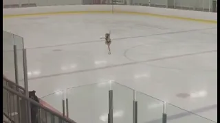 Eva Tenev Star3 figure skating 7 years old