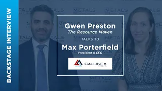 Max Porterfield of Callinex Mines Inc. talks to Gwen Preston at the Metals Investor Forum, Sep. 2023
