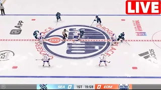 NHL LIVE - Edmonton Oilers vs Seattle Kraken - 18th Jan 2024 | NHL Full Game Highlights NHL 24