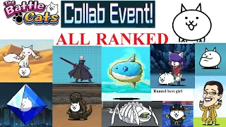 Battle Cats: Every Collab Ranked (BCEN)