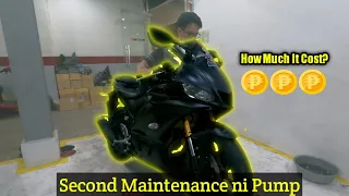 YAMAHA YZF-R3 2021|2ND MAINTENANCE|MAGKANO ANG GASTOS???