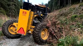 JohnDeere670gp Greyderin Yol Bakımları ~ Grader Road Maintenance