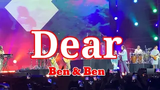 Dear by Ben&Ben with Lyrics || Live at Expo 2020 dubai