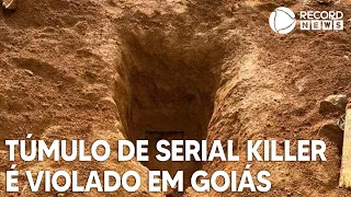 Túmulo do serial killer Lázaro Barbosa é violado em Goiás