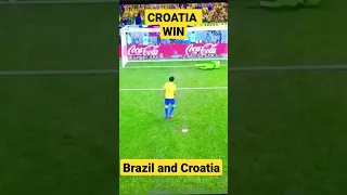 CROATIA WIN#BRAZIL AND CROATIA MATCH#shorts