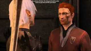Dragon Age 2: Fenris Romance with Male Hawke (Mage Rivalry)