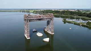 Hubbrücke Karnin    Insel Usedom  1933