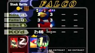 Mafia (Falcon) vs. Moto (Fox/Falco)