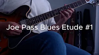 Joe Pass Blues Etude #1