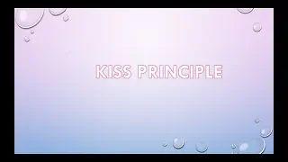 KISS Principle | Software Design Principles | Design Principles by Geeks Sense