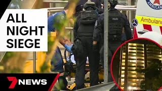 Police rescue mother and newborn from overnight siege | 7 News Australia