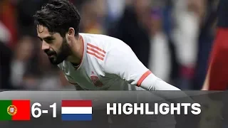 Spain vs Argentina 6 1 All Goals & Highlights Extended 2018 HD