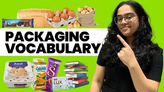 Packaging Vocabulary For Beginners In English | English Speaking Practice | Ananya #shorts #english