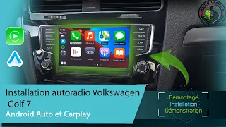 Installation/Ajout de l’Apple Carplay/Android Auto sur Volkswagen Golf 7