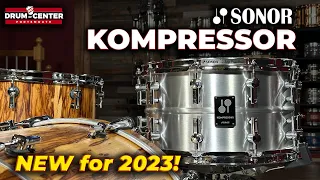 New Sonor Kompressor Metal Snare Drums | 8 Models Reviewed!