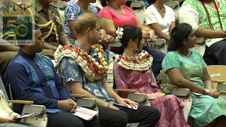 The University of the South Pacific   HRH The Duke and Duchess of Sussex Royal visit to FIJI