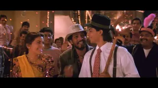 Raju Ban Gaya Gentleman Title Song 1992 - Shahrukh Khan, Juhi Chawla, Nana P,  Subtitles 1080p Video