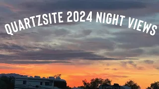 Beautiful drone video Quartzsite, Arizona, 2024 #rv #camping #rvlife #quartzite #sunset ￼