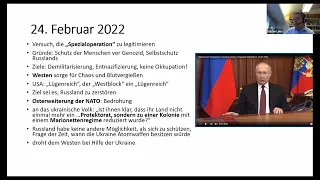 Putins Krieg gegen die Ukraine mit Dr. Stefan Lehr